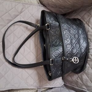 LNC Giani Bernini Embossed Leather Purse